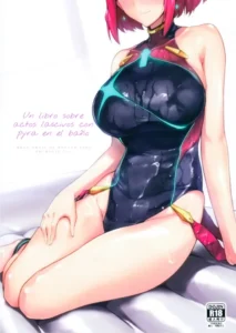 (C95) [Hokkebain! (Halcon)] Ofuro de Homura to Sukebe Suru Hon | A Book About Doing Lewd Things in the Bath with Pyra (Xenoblade Chronicles 2) [Spanish]