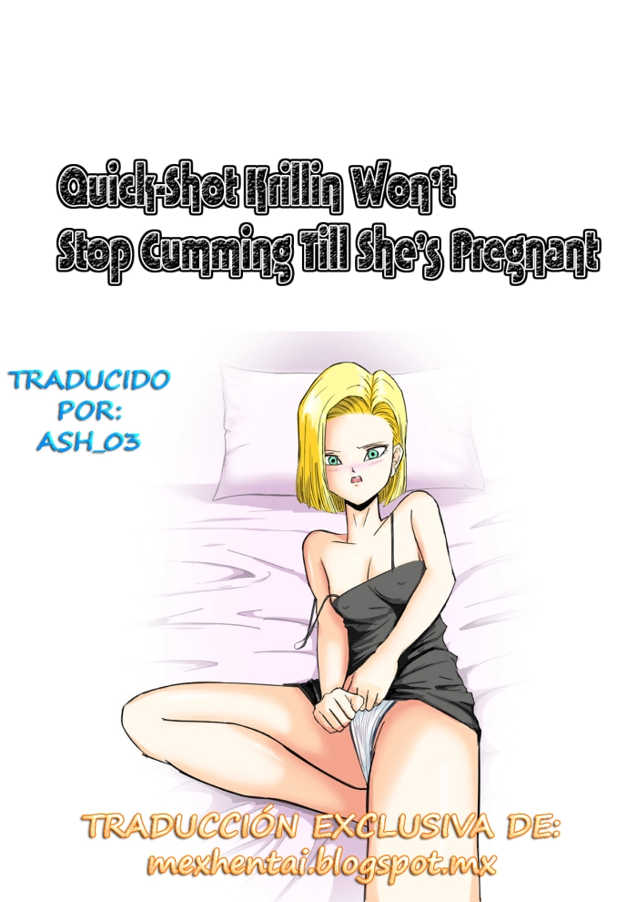 [Cat’s Claw] Sourou Krillin Renzoku Shasei Kyousei Ninshin | Quick-Shot Krillin Won’t Stop Cumming Till She’s Pregnant (Dragon Ball Z) [Spanish] [ash_03]