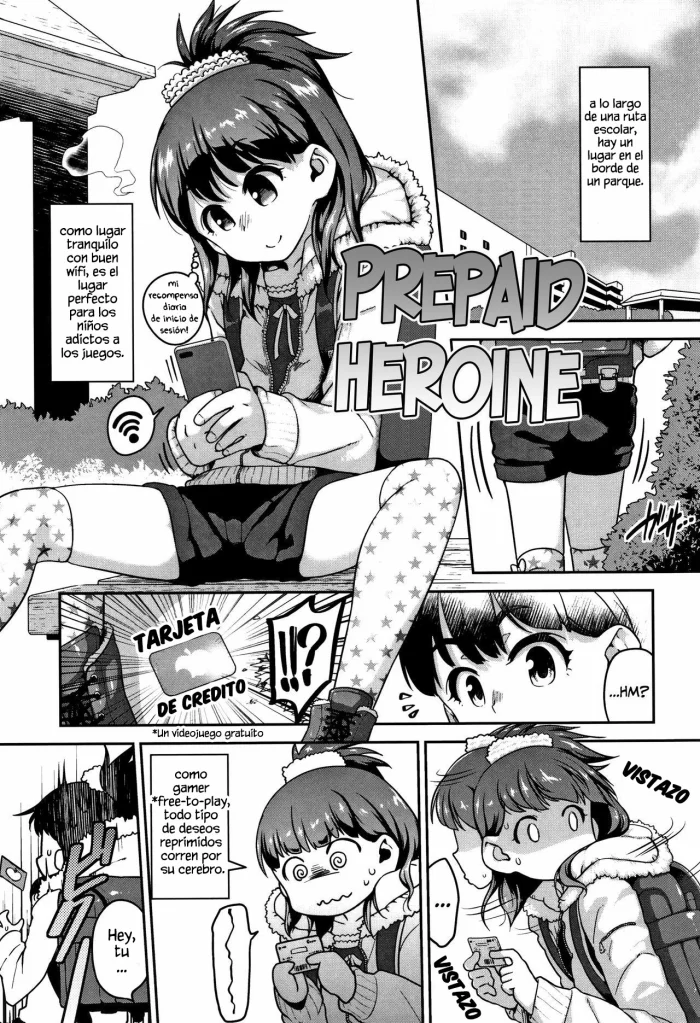[Chiguchi Miri] Prepaid Heroine (Fukuramikake ga Osuki Desho) [Spanish] {MetamorfosiS}