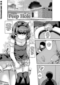 [Chiguchi Miri] Tousatsu Hole | Peep Hole! (Ikenai Koto kamo...) [Spanish][Traducciones JL]] [Decensored] [Digital]