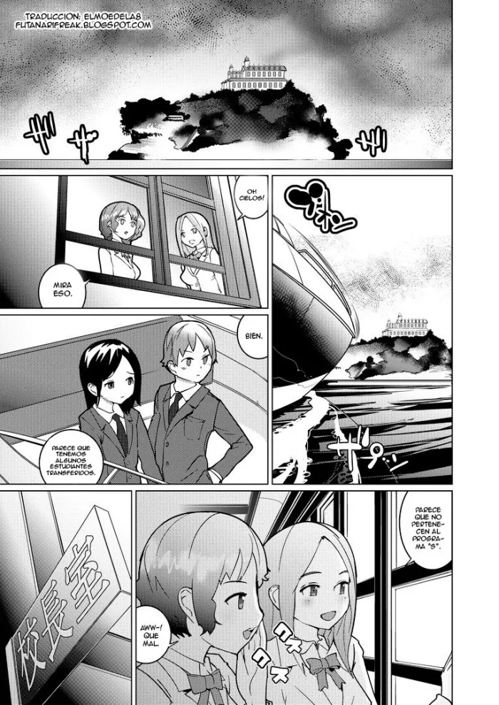 [Chijoku An] Josou Mazo Danshi Kyousei Kyouiku Gakuen ~Futanari Shoujo-tachi ni Shitsuke Kerarete~ [Spanish] [ElMoeDela8]