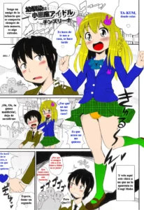 [Chinzurena] Osananajimi wa Koakuma Idol (Otokonoko Heaven Vol. 8) [Spanish] [Colorized] [Decensored]