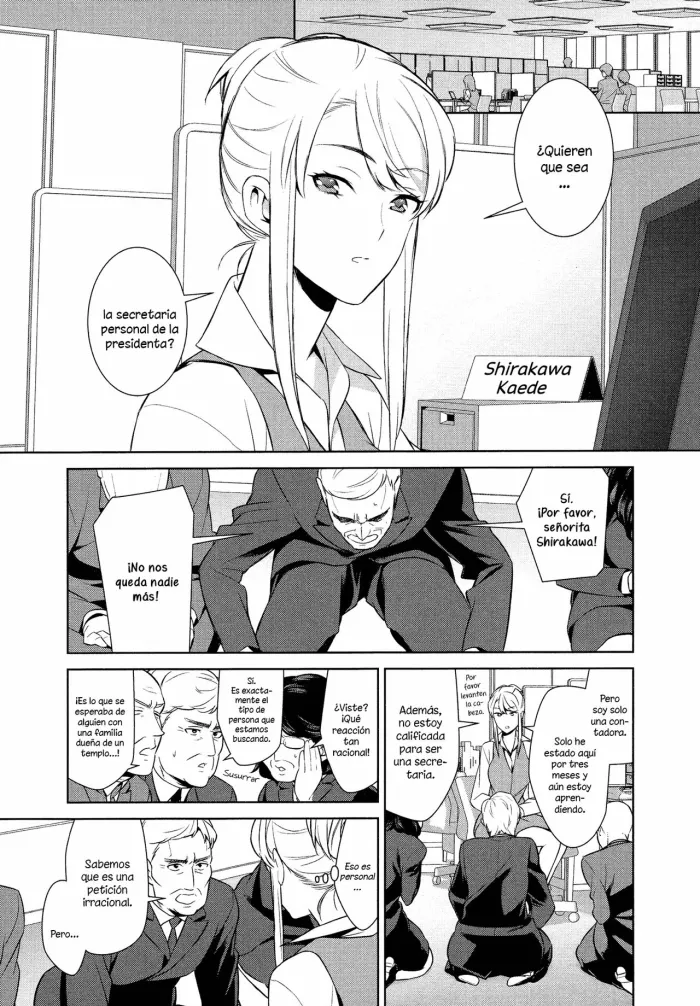 [Comaku] Anmari Sono Ki ni Sasenai de | Don’t Make Me So Turned On. Ch. 1 (L Girls 01) [Spanish] {Kourindou Scans & MangaSubEs}