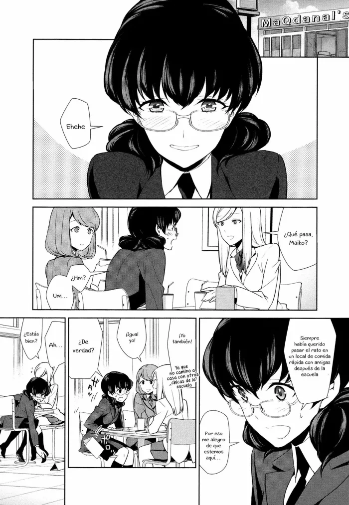 [Comaku] Watashi no Shumi tte Hen desu ka? | Is My Hobby Weird? Ch. 5 (L -Ladies & Girls Love- 08) [Spanish] [Boo-Scans]