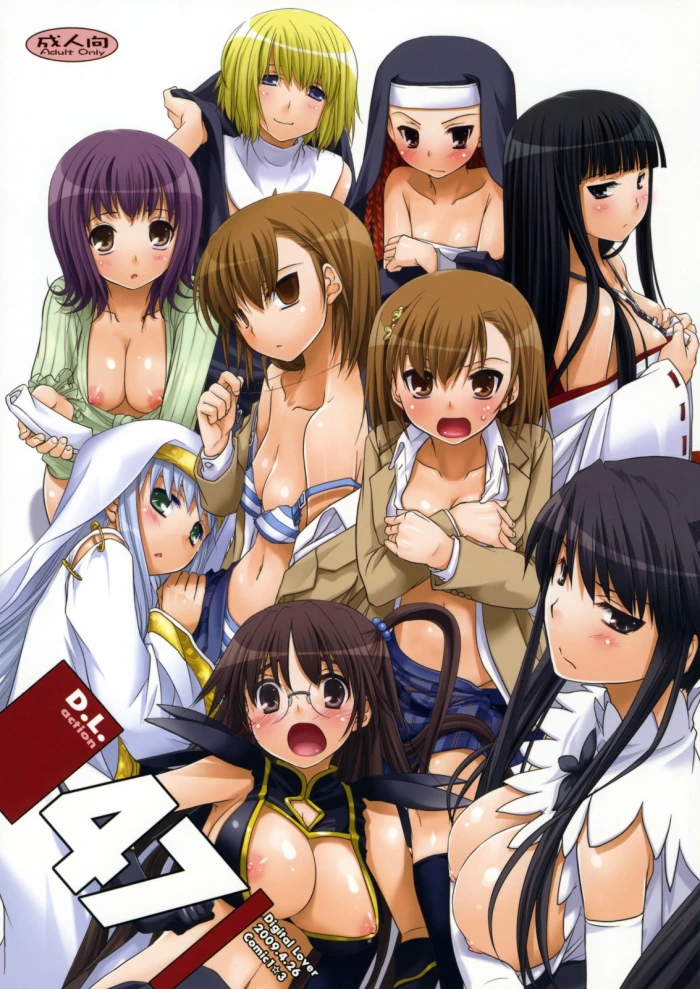 (COMIC1☆3) [Digital Lover (Nakajima Yuka)] D.L. Action 47 (Toaru Majutsu no Index) [Spanish]