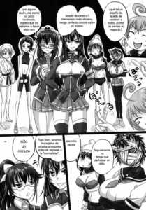 (COMIC1☆4) [Nozarashi (Nozarasi Satoru)] ROYAL Medaka SCRAMBLE (Medaka Box) [Spanish] [Incomplete]