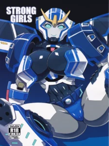 (COMIC1☆9) [Choujikuu Yousai Kachuusha (Denki Shougun)] Strong Girls (Transformers) [Spanish] [DESCAVELLADOHEN]