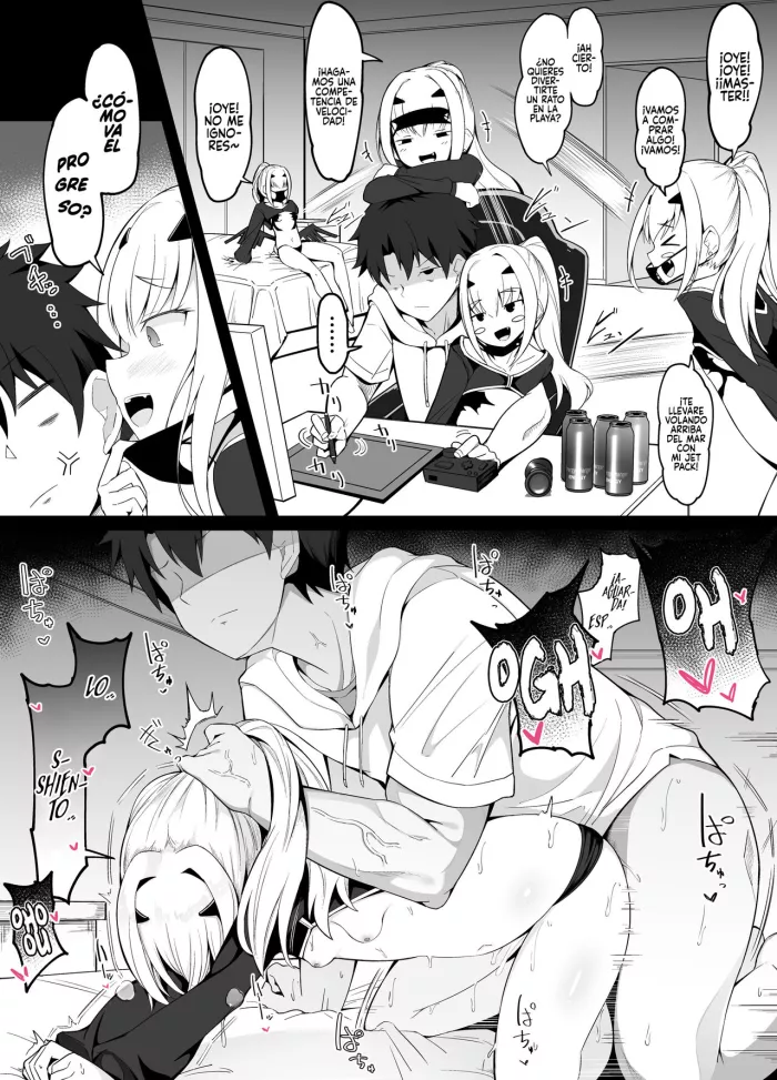 [Corundum] 8-gatsu Ban Kongetsu no Ero Manga 2 (Melusine) (Fate/Grand Order) [Spanish] [Rakuen Translations]