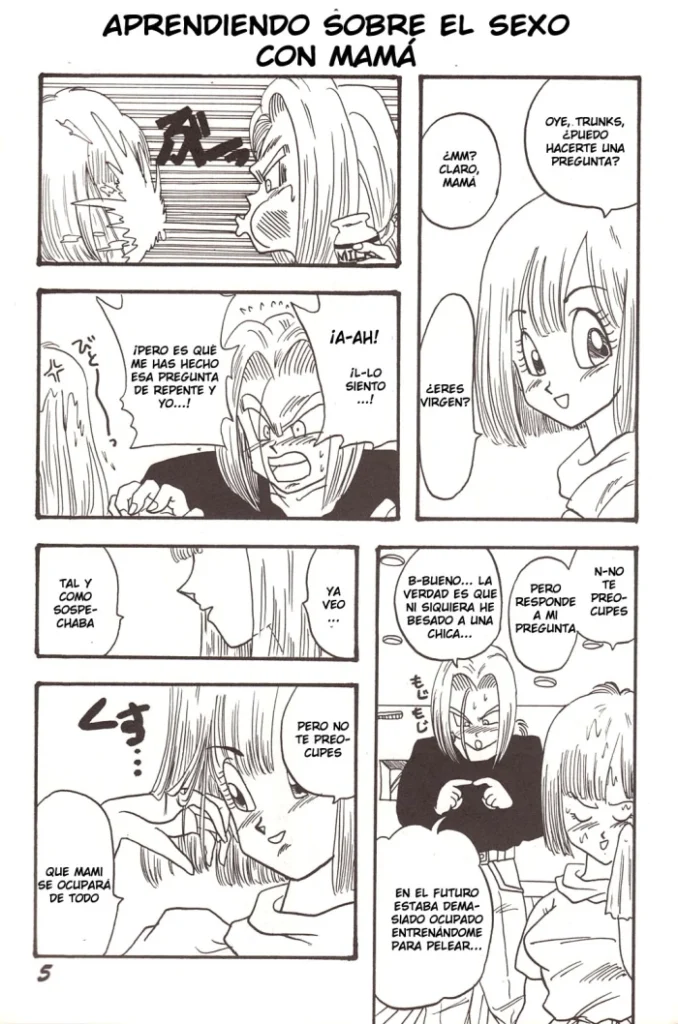 (CR13) [Ayashii Yatsura (Ayashi Ayashibe)] Toki o Koete Super Skinship | Aprendiendo sobre el sexo con (Play Dragon 2) (Dragon Ball Z) [Spanish] [LKNOFAnsub]