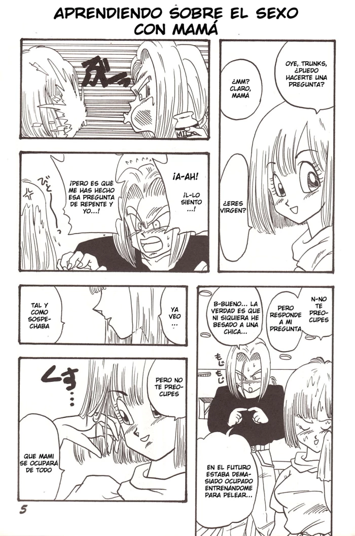(CR13) [Ayashii Yatsura (Ayashi Ayashibe)] Toki o Koete Super Skinship | Aprendiendo sobre el sexo con (Play Dragon 2) (Dragon Ball Z) [Spanish] [LKNOFAnsub]