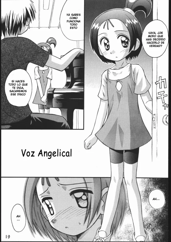 (CR27) [Komekami Kishidan (Kokekokko Coma)] Angel Voice | Voz Angelical (Kakumei Seisen Dai Go Gou) (Ojamajo Doremi) [Spanish] [LKNOFansub]