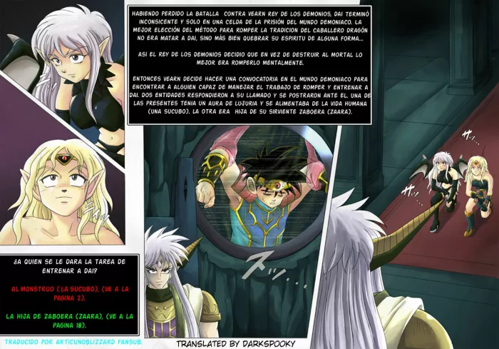 [Cyclone (Reizei, Izumi)] Raptor Cyclone 1 ~M-o na Yuusha Hen~ (Dragon Warrior: Dai’s Great Adventure) [Spanish]