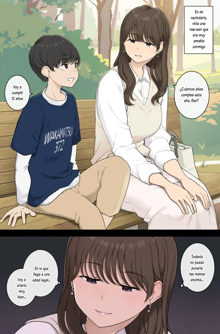 Danshi o Muku na mama Sodatete Hoshoku suru Warui Onee-san Spanish]