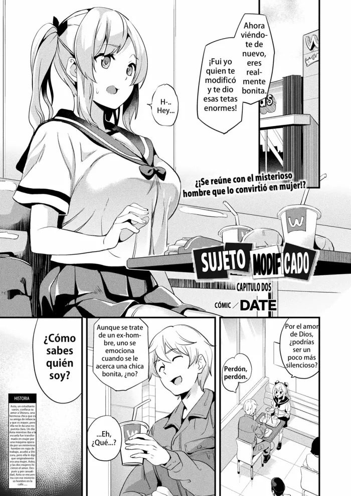 [DATE] Kaihen Taishou Chuuhen | Sujeto Modificado Capítulo Dos (COMIC Unreal 2021-04 Vol. 90) [Spanish] [Hentai TSF] [Digital]