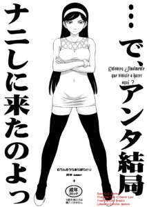 …de, Anta Kekkyoku Nani Shini Kita no yo (decensored)