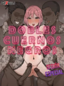 DOBLES CUERNOS NEGROS