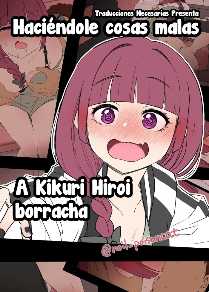 [Dokuneko Noil] Deisui shita Hiroi Kikuri ni Warui Koto o Suru Hanashi – Haciéndole cosas malas a Kikuri Hiroi borracha (Bocchi the Rock!) [Español] [Traducciones necesarias] [Sin Censura]