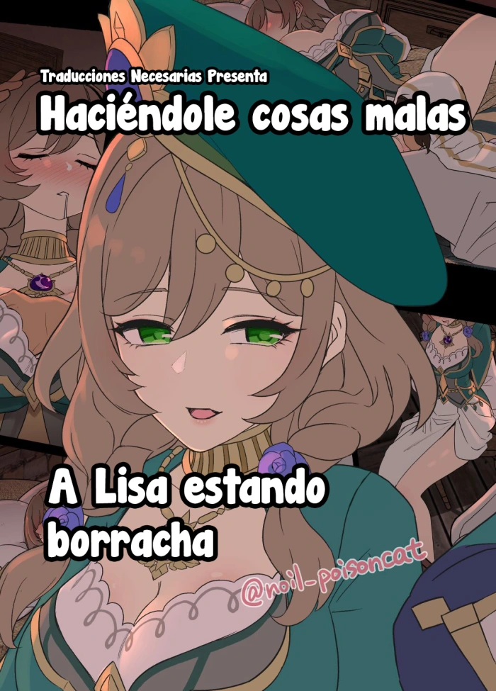 [Dokuneko Noil] Deisui Shita Lisa ni Warui Koto o Suru Hanashi – Haciéndole cosas malas a Lisa estando borracha (Genshin Impact)