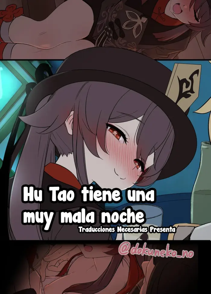[Dokuneko Noil] Hu Tao ni Warui Koto o Suru no Hanashi – Hu Tao tiene una muy mala noche (Genshin Impact) [Español] [Traducciones necesarias]