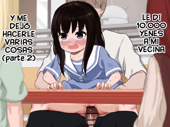 [DomoDomo (Domo)] Otonari-san no Ko ni Ichiman Yen Agetara Iroiro Yarasetekureta 2 [Spanish]