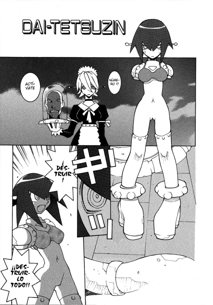 [Dowman Sayman] DAI-TETSUZIN (Kaede) [Spanish] [Japandream Scantrad]