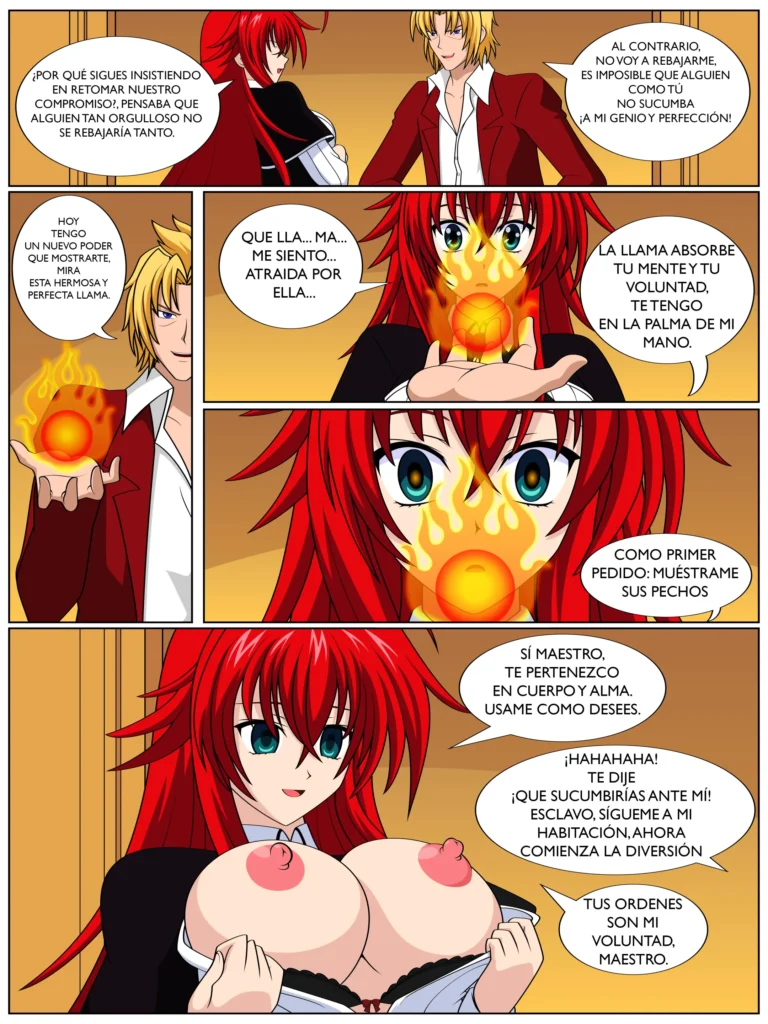 DxD Comission for Masta (Highschool DxD) En Español