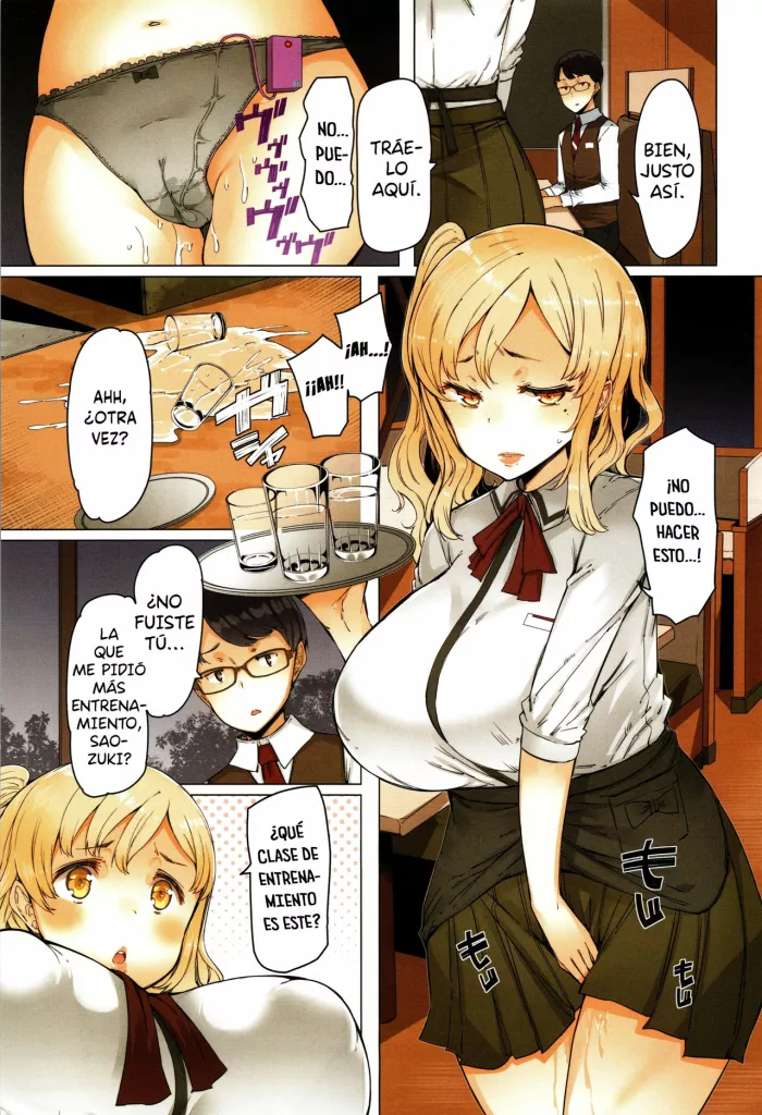[EBA] Doutei Tenchou to Gal Hitozuma Part-san (Hitozuma ga Ero Sugite Shigoto ni Naranai!) [Spanish] [Vanilla Sweet Scans]