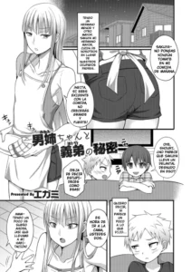 [Egami] Onee-chan to Otouto no Himitsu (Otokonoko HEAVEN Vol. 42) [Spanish] [Traps,Milfs and Lolis Scan] [Digital]