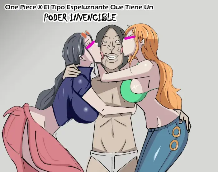 [Ekaki Gaikokujin] One Piece × Muteki Kimootoko｜One Piece × El Tipo Espeluznante Que Tiene Un PODER INVENCIBLE 1-3 + Extras (One Piece) [Spanish] [Al chile no sé Scan]