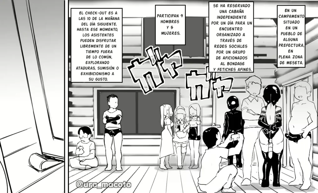 Ero Doujin Sakka no SM Off-kai Taiken Shuzai | Una entrevista con un artista de doujinshi erótico en una reunión de SM