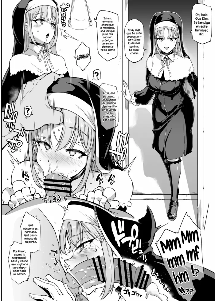 [Fan no Hitori] Sister Saimin Ryoujoku (Sister Cleaire) [Spanish]