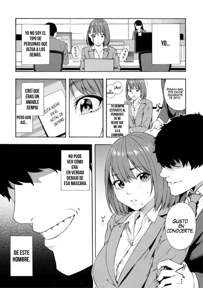 [Fetishism Pocket (Zonda)] Izon (Etsuraku Henge -Karada to Kokoro, Someagete-) [Spanish] [Digital]