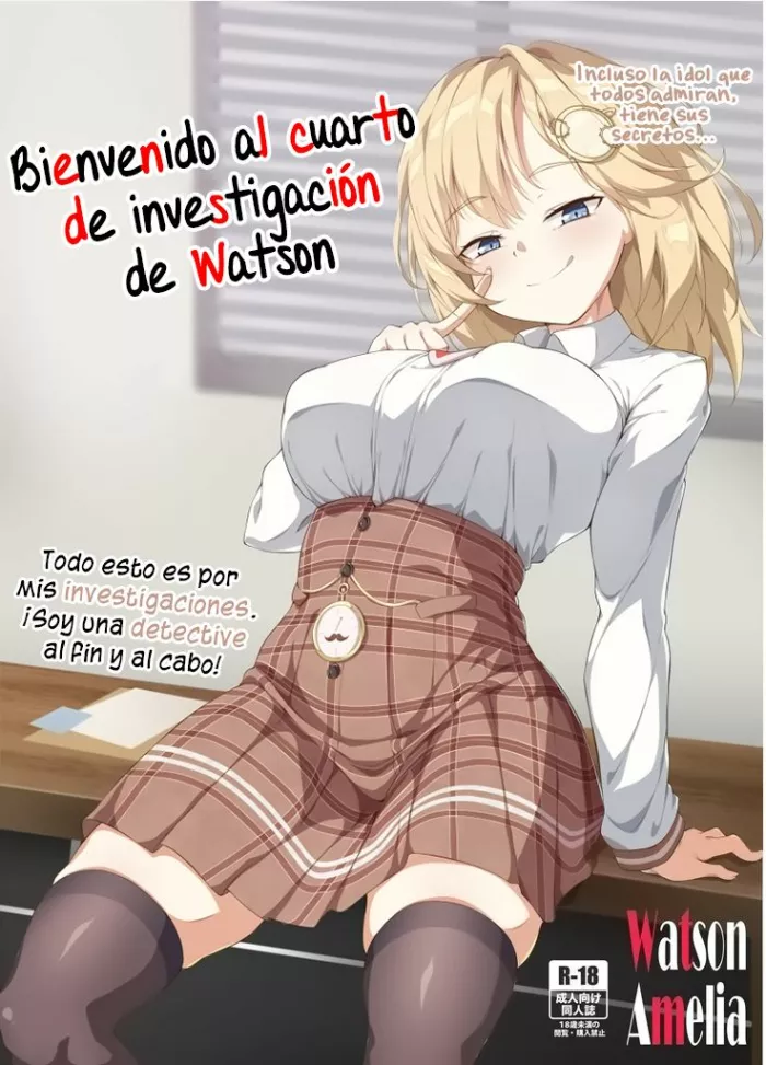 (FF37) Welcome to Watson’s office! (Amelia Watson)(Hololive) [Spanish] [Uncensored]