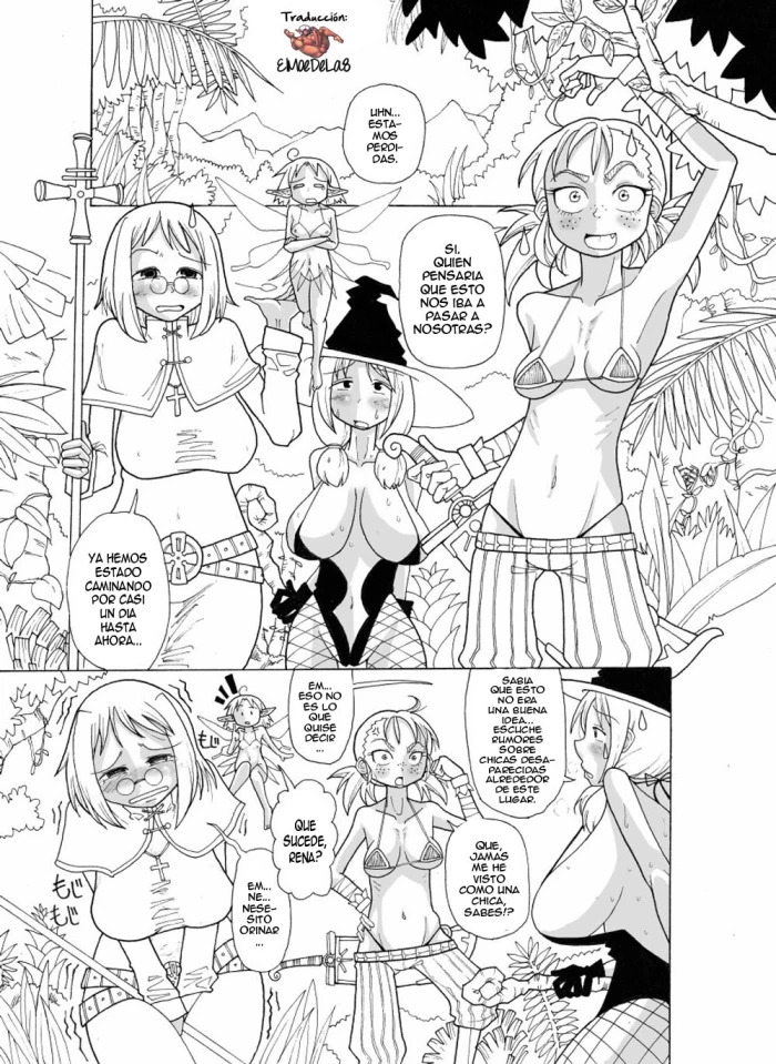 [Freddie Works (Sakazaki Freddie)] Kankin Tairankou!! Succubus no Kan | Orgy in captivity!! House of Succubus [Spanish] [ElMoeDela8] [Digital]