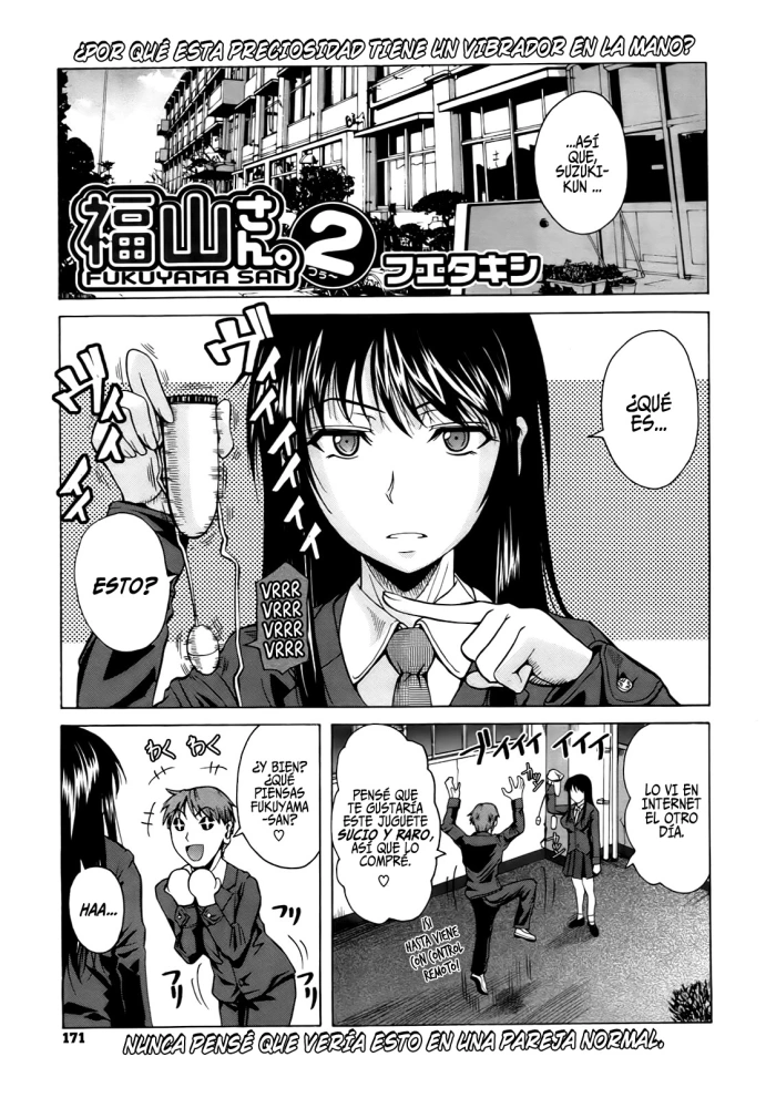 [Fuetakishi] Fukuyama-san. 2 (COMIC Megastore 2009-05) [Spanish]