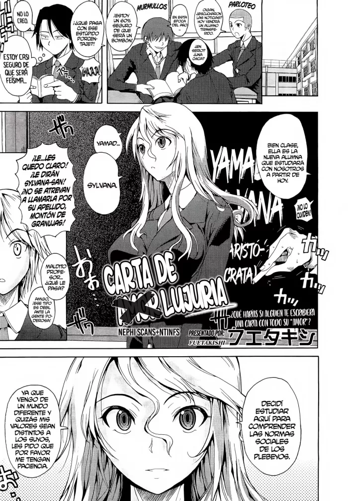 [Fuetakishi] Henbumi | Carta Lujuriosa (COMIC Megastore 2010-01) [Spanish] [El Tio Nephi + NTINFS]