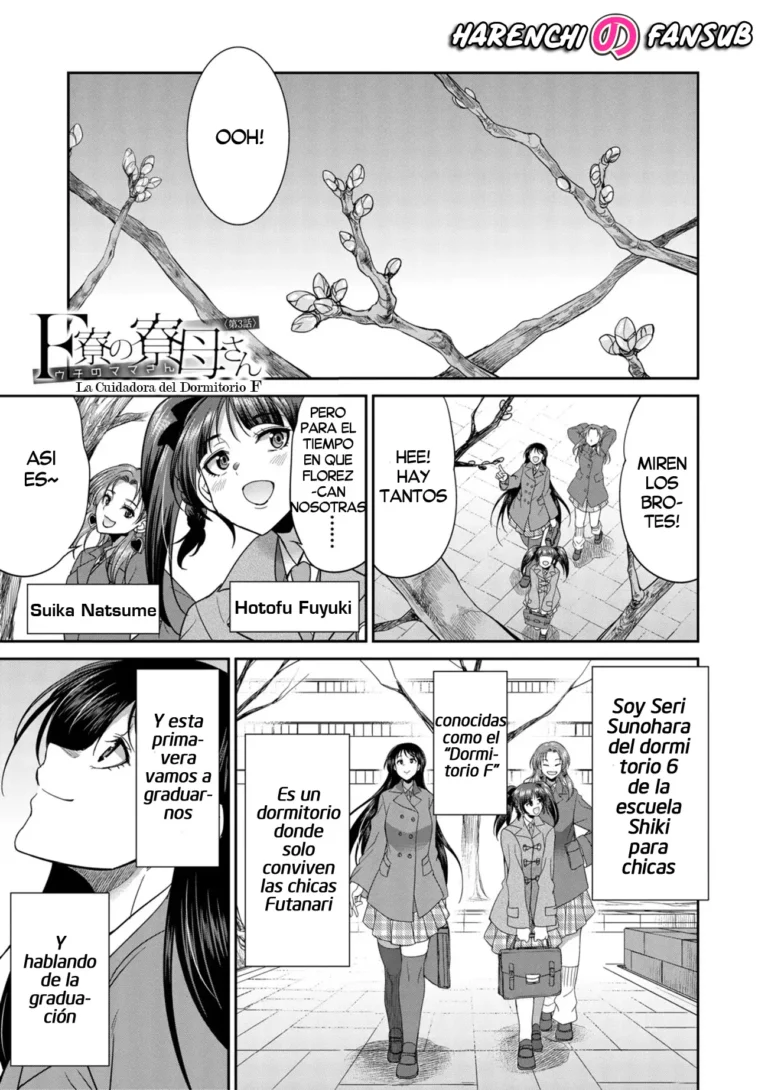 Futanari Joshi Kousei wa Ryoubo-san to…♥ (Chap. 3)| Colegialas Futanari…♥ a su Cuidadora de Dormitorio (decensored)
