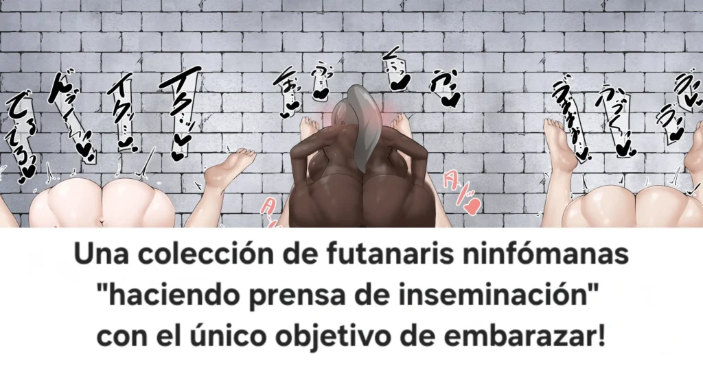 Futanari-tachi ga Hitasura Tanetsuke Puresu Suru no o Miru Dake no Sabun-shū | Colección de escenas de solo ver a futanaris haciendo “prensa de inseminación” sin parar