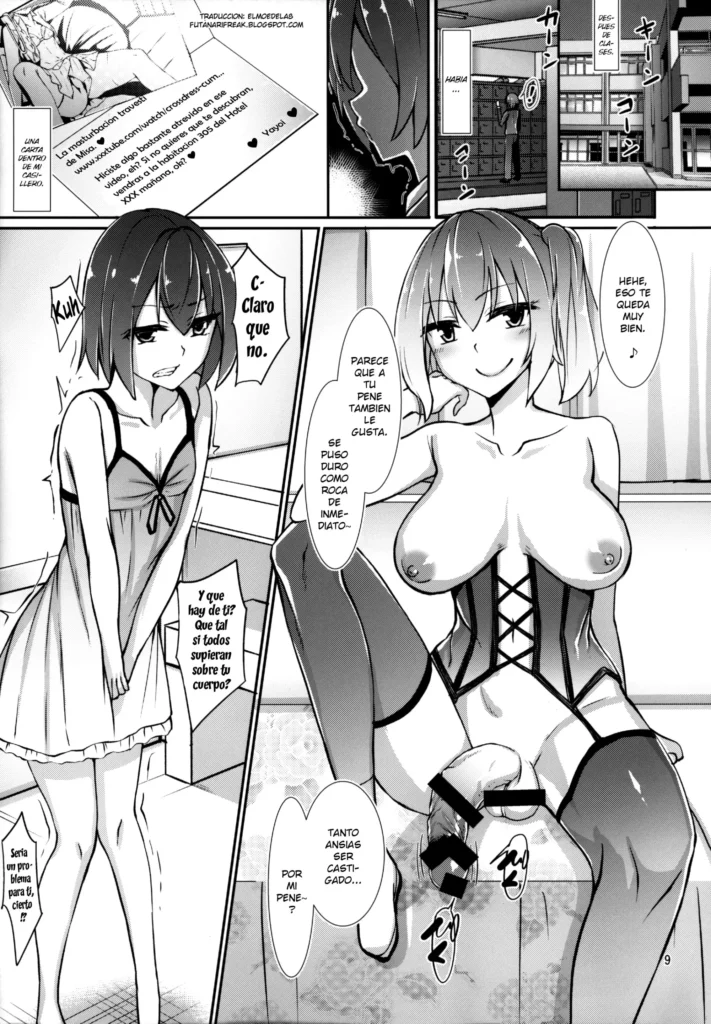 [Tsubame] Futanari x Onna [Spanish] [Descensored] [Harenchi no Fansub]