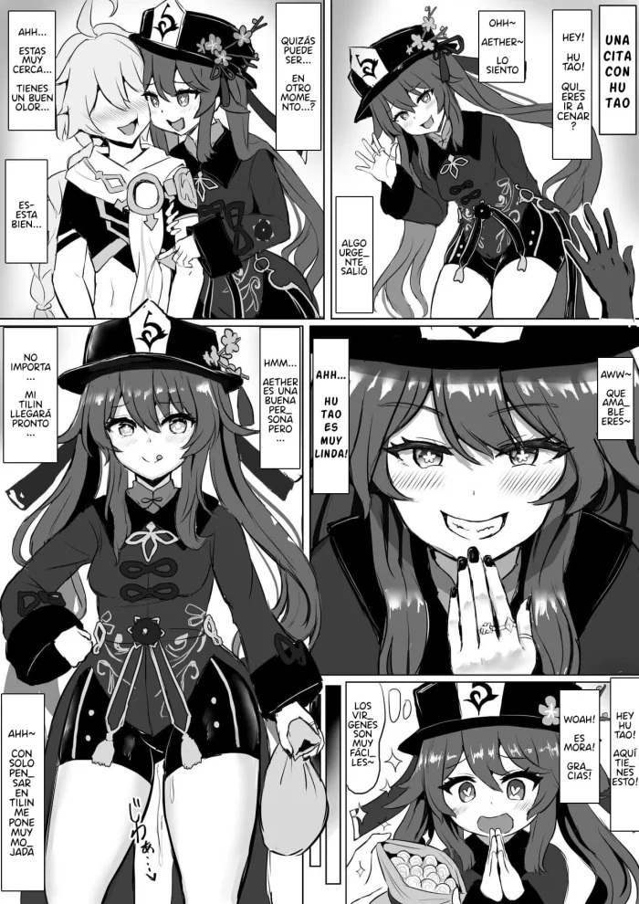 [Fuzume] Hu Tao NTR (Genshin Impact) [Spanish]