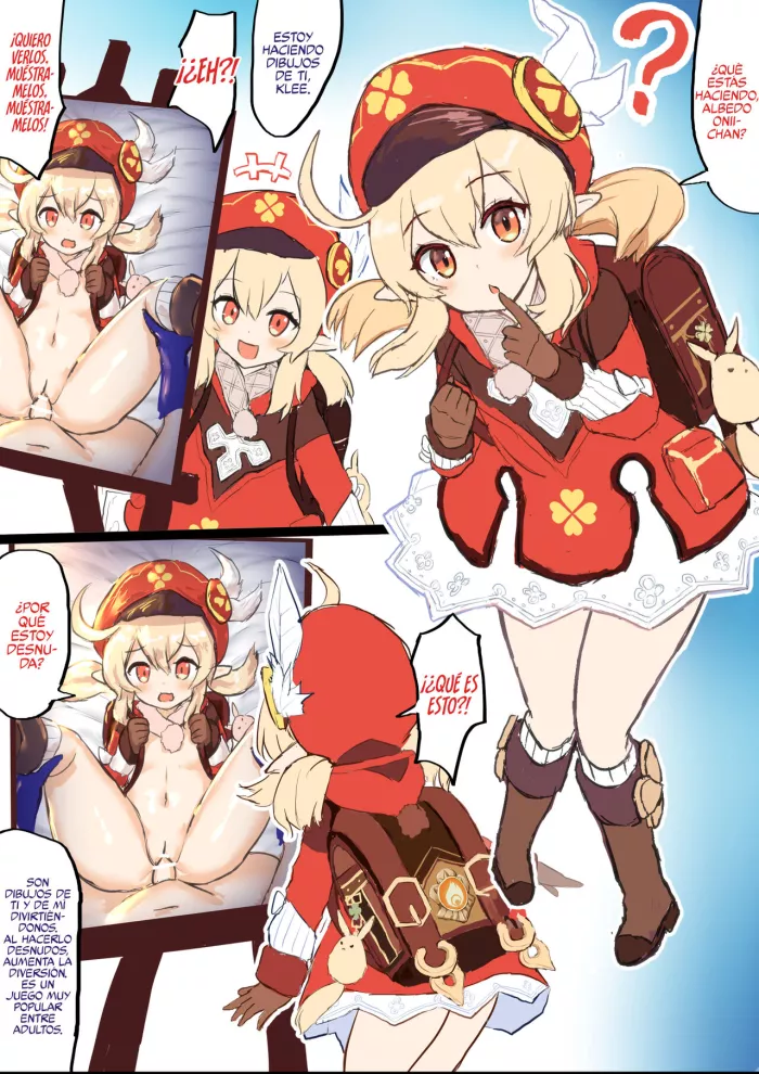 [Fuzume] Klee Muchi Situ (Genshin Impact) [Spanish] [Rakuen Translations]