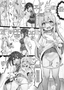[Fuzume] Mahiro no Haete Kita Chinchin o Chiisaku Suru Imouto no Mihari (Onii-chan wa Oshimai!) [Spanish] [Escuadron 104]