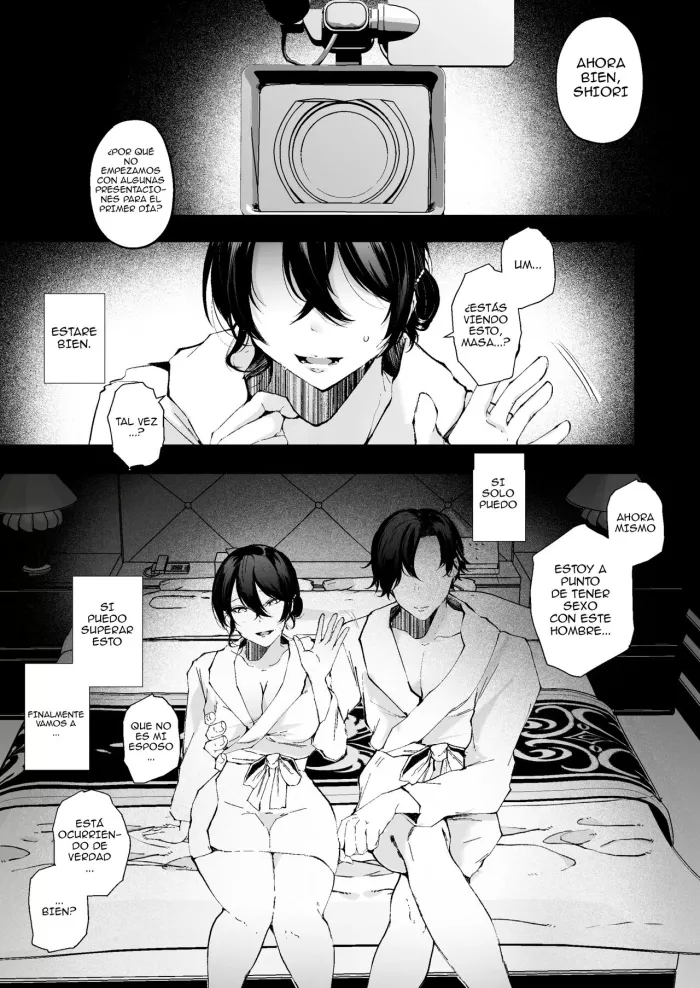 [FZ: (Fujisaki Fujiko)] Seifu Kounin Sex Counselor ni Netorareta Boku no Tsuma [Spanish]