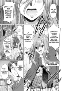 [Gekka Kaguya] Bengoshi H (Attorney Futanari Live Broadcast) Ch-2 [Spanish] [cockamouse] [Digital]