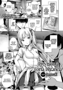[Gentsuki] Kinkyori Chuui Yohou | Previsión a Corta Distancia (COMIC BAVEL 2017-12) [Spanish] [Anime no Mansebia & SSR Translations] [Digital]