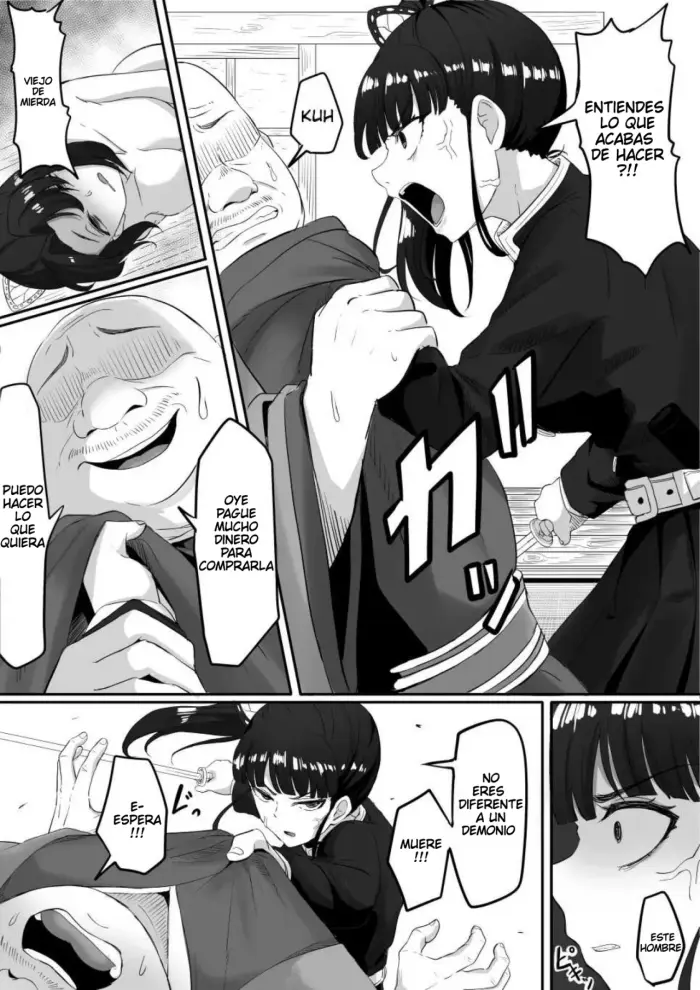 [Goma Gorilla] Kanao to Aoi Hen | Kanao y Aoi (Kimetsu no Yaiba) [Spanish] [Darkss 153]