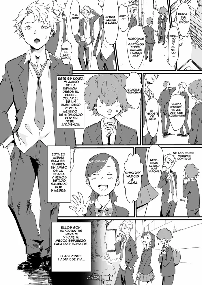 [Gomabura] 100-nichigo ni Mesu Dasuru Yankee | How to Break a Badass in 100 Days (It Boy) [Spanish]