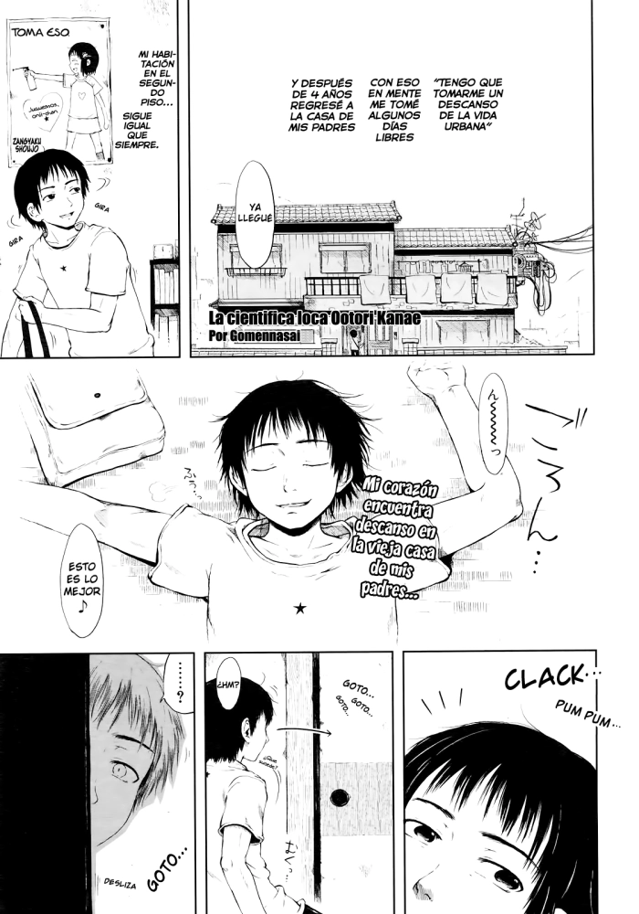 [Gomennasai] Mad Scientist Ootori Kanae Jikken 1-3 | La científica loca Ootori Kanae capítulos 1-3 [Spanish] [Lolivault]