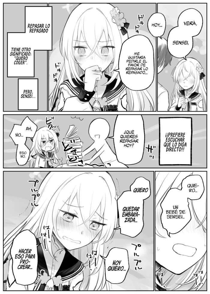 [Hagaki] Azusa to Ichaicha ko Tsukuri Shitai (Blue Archive) [Spanish] [Rakuen Translations]