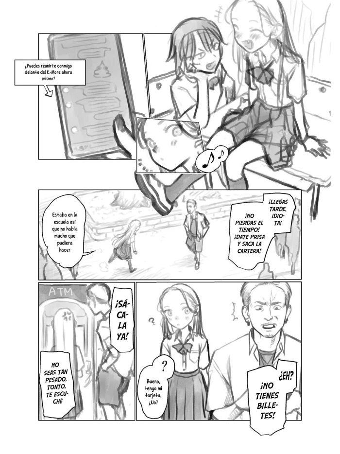 [Haguhagu] Kubishimesha-chan.｜La Fetichista de Estrangulación Sasha-chan. [Spanish] [Hs enfermos]